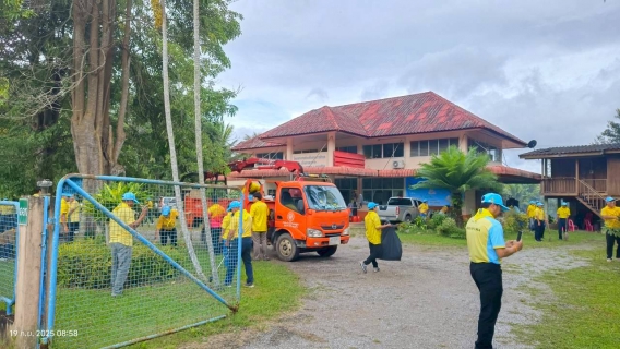 ไฟล์แนบ กปภ.สาขาบางสะพาน เข้าร่วมกิจกรรมจิตอาสาบำเพ็ญประโยชน์และสาธารณกุศล เพื่อถวายพระราชกุศล พระบาทสมเด็จพระปรเมนทรมหาอานันทมหิดล พระอัฐมรามาธิบดินทร  เนื่องในโอกาสวันพระบรมราชสมภพ 100 ปี 20 กันยายน 2568  ณ  รพ.สต.บ้านหนองตาจ่า