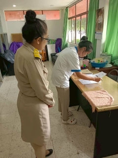 ไฟล์แนบ กปภ.สาขากาญจนบุรี ออกติดตามหนี้ค้างชำระค่าน้ำประปาของส่วนราชการ 