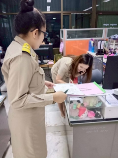 ไฟล์แนบ กปภ.สาขากาญจนบุรี ออกติดตามหนี้ค้างชำระค่าน้ำประปาของส่วนราชการ 