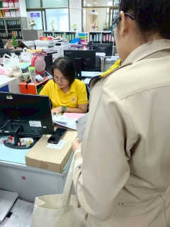 ไฟล์แนบ กปภ.สาขากาญจนบุรี ออกติดตามหนี้ค้างชำระค่าน้ำประปาของส่วนราชการ 