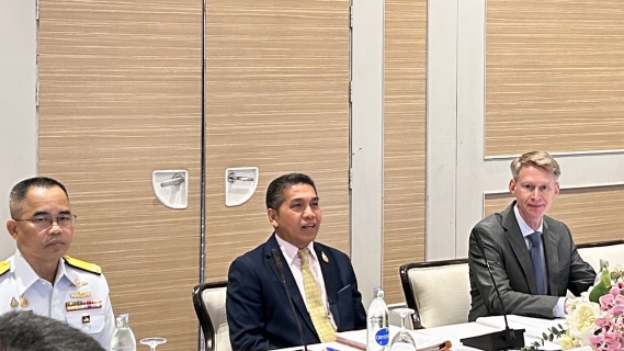 ไฟล์แนบ กปภ.สาขาภูเก็ต เข้าร่วมสัมมนา "จากวิสัยทัศน์สู่การปฏิบัติ : พิมพ์เขียวการบูรณาการความร่วมมือภาคต่างประเทศ ภาครัฐ และภาคเอกชนจังหวัดภูเก็ต"