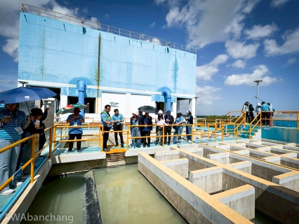ไฟล์แนบ กปภ.สาขาบ้านฉาง นำคณะศึกษางานสายงานแผนยุทธศาสตร์ เยี่ยมชมสถานีผลิตน้ำบ้านฉาง แลกเปลี่ยนองค์ความรู้และเทคโนโลยีการผลิตน้ำ