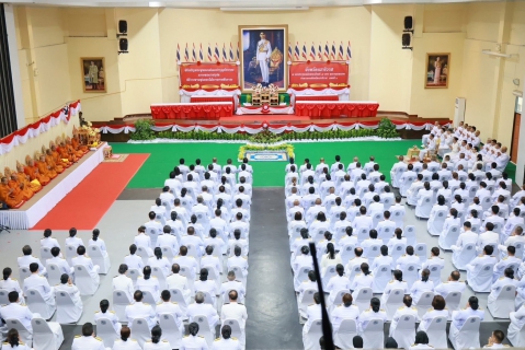 ไฟล์แนบ กปภ.สาขานราธิวาส ร่วมพิธีเจริญพระพุทธมนต์และทำบุญตักบาตรถวายพระราชกุศล และร่วมวางพุ่มดอกไม้ถวายราชสักการะ เฉลิมพระเกียรติ เนื่องในโอกาสวันคล้ายวันพระบรมราชสมภพครบ 100 ปี พระบาทสมเด็จพระปรเมนทรมหาอานันทมหิดล พระอัฐมรามาธิบดินทร 20 กันยายน 2568