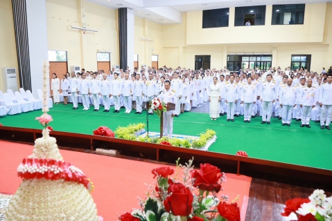 ไฟล์แนบ กปภ.สาขานราธิวาส ร่วมพิธีเจริญพระพุทธมนต์และทำบุญตักบาตรถวายพระราชกุศล และร่วมวางพุ่มดอกไม้ถวายราชสักการะ เฉลิมพระเกียรติ เนื่องในโอกาสวันคล้ายวันพระบรมราชสมภพครบ 100 ปี พระบาทสมเด็จพระปรเมนทรมหาอานันทมหิดล พระอัฐมรามาธิบดินทร 20 กันยายน 2568