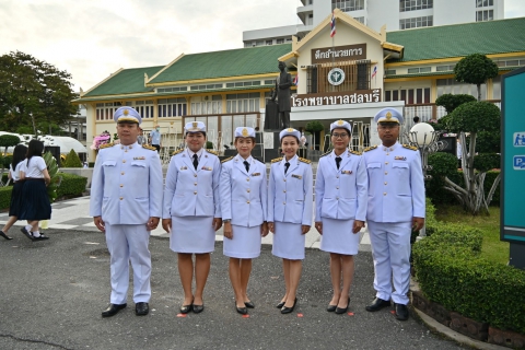 ไฟล์แนบ กปภ.ข.1 ร่วมพิธีวางพวงมาลาถวายราชสักการะ สมเด็จพระมหิตลาธิเบศร อดุลยเดชวิกรม พระบรมราชชนก เนื่องในวันมหิดล ประจำปี 2568