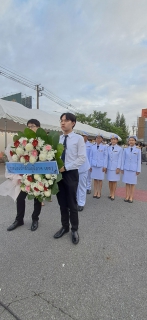 ไฟล์แนบ กปภ.ข.1 ร่วมพิธีวางพวงมาลาถวายราชสักการะ สมเด็จพระมหิตลาธิเบศร อดุลยเดชวิกรม พระบรมราชชนก เนื่องในวันมหิดล ประจำปี 2568