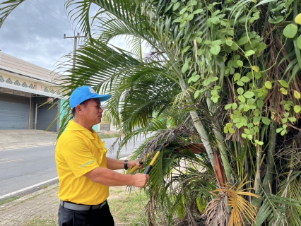 ไฟล์แนบ การประปาส่วนภูมิภาคสาขาปราณบุรี ร่วมกิจกรรมจิตอาสาบำเพ็ญสาธารณประโยชน์และสาธารณกุศล ถวายพระราชกุศล  พระบาทสมเด็จพระปรเมนทรมหาอานันทมิดล พระอัฐมรามาธิบดินทร เนื่องในโอกาสวันพระบรมราชสมภพ 100 ปี