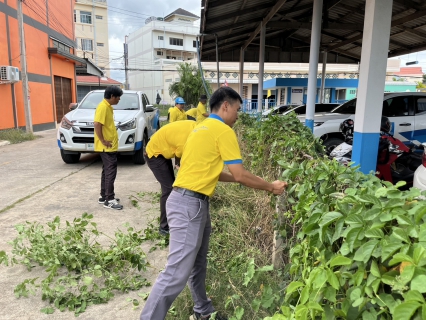 ไฟล์แนบ การประปาส่วนภูมิภาคสาขาปราณบุรี ร่วมกิจกรรมจิตอาสาบำเพ็ญสาธารณประโยชน์และสาธารณกุศล ถวายพระราชกุศล  พระบาทสมเด็จพระปรเมนทรมหาอานันทมิดล พระอัฐมรามาธิบดินทร เนื่องในโอกาสวันพระบรมราชสมภพ 100 ปี