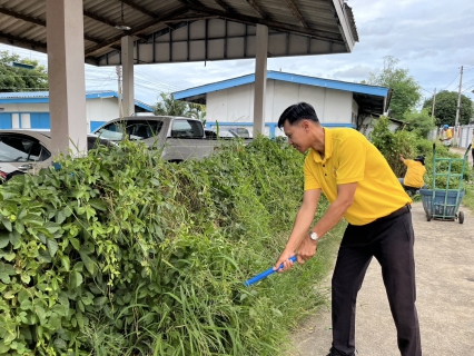 ไฟล์แนบ การประปาส่วนภูมิภาคสาขาปราณบุรี ร่วมกิจกรรมจิตอาสาบำเพ็ญสาธารณประโยชน์และสาธารณกุศล ถวายพระราชกุศล  พระบาทสมเด็จพระปรเมนทรมหาอานันทมิดล พระอัฐมรามาธิบดินทร เนื่องในโอกาสวันพระบรมราชสมภพ 100 ปี