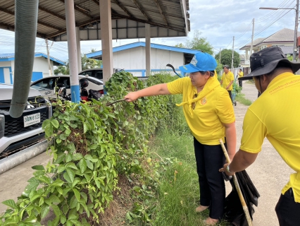 ไฟล์แนบ การประปาส่วนภูมิภาคสาขาปราณบุรี ร่วมกิจกรรมจิตอาสาบำเพ็ญสาธารณประโยชน์และสาธารณกุศล ถวายพระราชกุศล  พระบาทสมเด็จพระปรเมนทรมหาอานันทมิดล พระอัฐมรามาธิบดินทร เนื่องในโอกาสวันพระบรมราชสมภพ 100 ปี