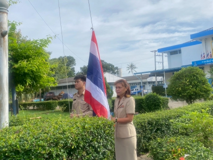 ไฟล์แนบ กปภ.สาขาปากท่อ จัดกิจกรรมเคารพธงชาติและร้องเพลงชาติไทย