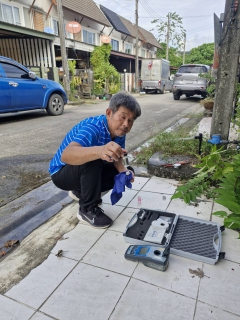 ไฟล์แนบ กปภ.สาขาภูเก็ต นำทีมลงพื้นที่ บริเวณหมู่บ้านสบายวิลเลจ 1 ซอย 6 กะทู้ ตำบลกะทู้ อำเภอกะทู้ จังหวัดภูเก็ต เพื่อดำเนินการตรวจสอบคุณภาพน้ำ