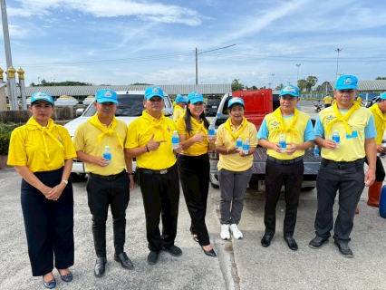 ไฟล์แนบ กปภ.สาขาระโนดร่วมกิจกรรมจิตอาสาพัฒนา ถวายพระราชกุศล   พระบาทสมเด็จพระปรเมนทรมหาอานันทมหิดล พระอัฐมรามาธิบดินทร   เนื่องในโอกาสวันพระราชสมภพ ครบ 100 ปี (20 กันยายน 2568)  พร้อมสนับสนุนน้ำดื่มบรรจุขวด ตราสัญลักษณ์ กปภ. 