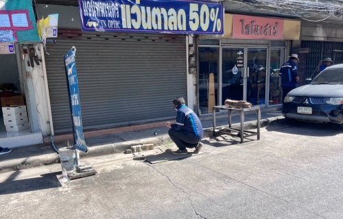 ไฟล์แนบ กปภ.สาขาปทุมธานี(ชั้นพิเศษ) ลงพื้นที่เดิน Leak Detection ตรวจหาท่อแตกรั่ว เพิ่มประสิทธิภาพระบบประปา