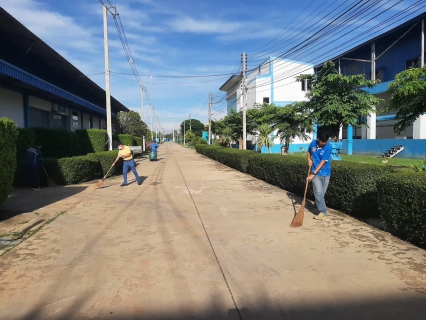 ไฟล์แนบ กปภ.สาขาสมุทรสาคร (พ) จัดกิจกรรมเคารพธงชาติ สวดมนต์ และทำความสะอาดพื้นที่สำนักงาน