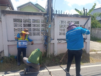 ไฟล์แนบ การประปาส่วนภูมิภาคสาขามหาสารคาม ทำการออกสำรวจหาท่อแตก-รั่ว โดยวิธีการ Passive Control 