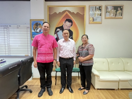 ไฟล์แนบ ผู้จัดการ กปภ.สาขาขลุง เข้าพบผู้ว่าราชการจังหวัดจันทบุรี, รองผู้ว่าราชการจังหวัดจันทบุรี และหัวหน้าส่วนราชการในพื้นที่เนื่องในโอกาสเข้ารับตำแหน่งใหม่