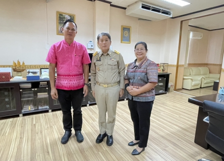 ไฟล์แนบ ผู้จัดการ กปภ.สาขาขลุง เข้าพบผู้ว่าราชการจังหวัดจันทบุรี, รองผู้ว่าราชการจังหวัดจันทบุรี และหัวหน้าส่วนราชการในพื้นที่เนื่องในโอกาสเข้ารับตำแหน่งใหม่