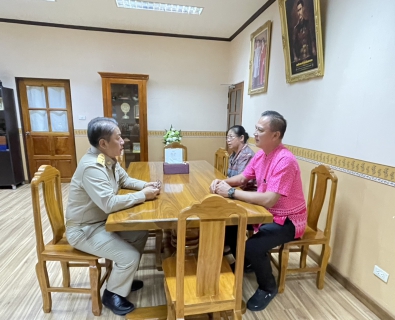 ไฟล์แนบ ผู้จัดการ กปภ.สาขาขลุง เข้าพบผู้ว่าราชการจังหวัดจันทบุรี, รองผู้ว่าราชการจังหวัดจันทบุรี และหัวหน้าส่วนราชการในพื้นที่เนื่องในโอกาสเข้ารับตำแหน่งใหม่
