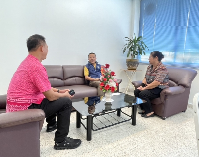 ไฟล์แนบ ผู้จัดการ กปภ.สาขาขลุง เข้าพบผู้ว่าราชการจังหวัดจันทบุรี, รองผู้ว่าราชการจังหวัดจันทบุรี และหัวหน้าส่วนราชการในพื้นที่เนื่องในโอกาสเข้ารับตำแหน่งใหม่