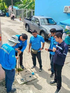 ไฟล์แนบ กปภ.สาขาอ้อมน้อย ลงพื้นที่ทำกิจกรรมลดน้ำสูญเสียเชิงรุก (ALC) ณ หมู่บ้านมาสุข