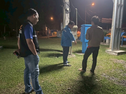 ไฟล์แนบ กปภ.สาขากาญจนดิษฐ์ ลงพื้นที่สำรวจเพื่อค้นหาท่อแตก-รั่ว โดยวิธี Step test ในพื้นที่ MM-008 บริเวณตลาดบ้านใน ม.1 ต.ปากแพรก อ.ดอนสัก จ.สุราษฎร์ธานี ตามแผนปฏิบัติการลดน้ำสูญเสีย