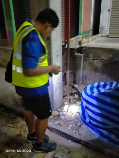 ไฟล์แนบ การประปาส่วนภูมิภาคสาขาสายบุรี ดำเนินการหาท่อแตก ท่อรั่ว พื้นที่ DMA-01 อ.สายบุรี จ.ปัตตานี