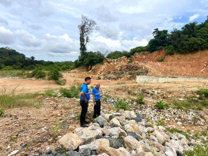 ไฟล์แนบ กปภ.สาขาขลุง ลงพื้นที่สำรวจความคืบหน้า "โครงการอ่างเก็บน้ำห้วยแห้งอันเนื่องมาจากพระราชดำริ"