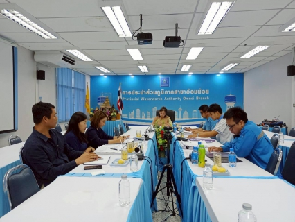 ไฟล์แนบ กปภ.สาขาอ้อมน้อย ร่วมประชุมเปิดงานจ้างฯ ร่วมกับผู้รับจ้าง พร้อมซักซ้อมความปลอดภัยในการปฏิบัติงาน วางท่อขยายจำหน่ายน้ำฯ บ้านบางวัว ตำบลคลองนกกระทุง จังหวัดนครปฐม