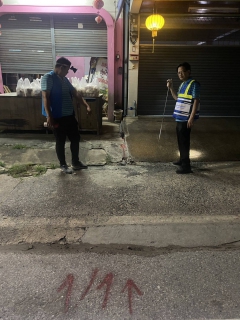 ไฟล์แนบ การประปาส่วนภูมิภาคสาขามหาสารคาม ทำ Step Test และสำรวจหาท่อแตก-รั่ว โดยวิธีการ Passive Control 