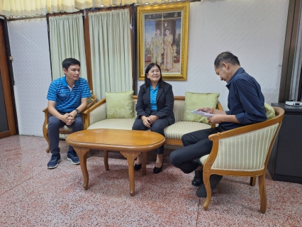 ไฟล์แนบ ผู้จัดการ กปภ.สาขาบ้านโป่ง เข้าพบนายอำเภอบ้านโป่ง เพื่อรายงานตัวเนื่องในโอกาสเข้ารับตำแหน่งใหม่ 