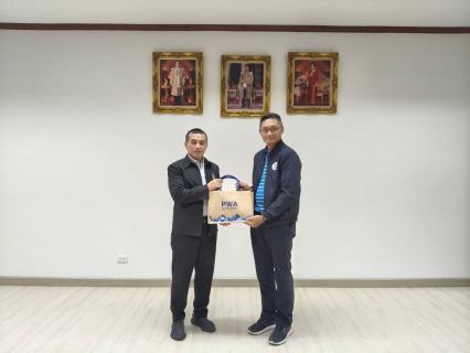 ไฟล์แนบ ผู้จัดการ กปภ.สาขาพนมสารคาม เข้าพบผู้ว่าราชการจังหวัดฉะเชิงเทรา เพื่อแสดงความคารวะและหารือแนวทางการดำเนินงาน