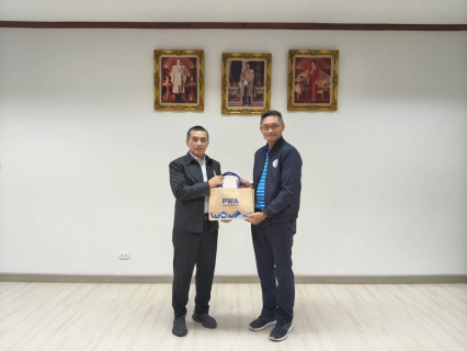 ไฟล์แนบ ผู้จัดการ กปภ.สาขาพนมสารคาม เข้าพบผู้ว่าราชการจังหวัดฉะเชิงเทรา เพื่อแสดงความคารวะและหารือแนวทางการดำเนินงาน