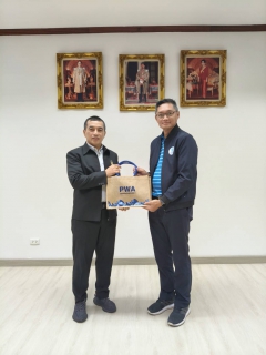 ไฟล์แนบ ผู้จัดการ กปภ.สาขาพนมสารคาม เข้าพบผู้ว่าราชการจังหวัดฉะเชิงเทรา เพื่อแสดงความคารวะและหารือแนวทางการดำเนินงาน