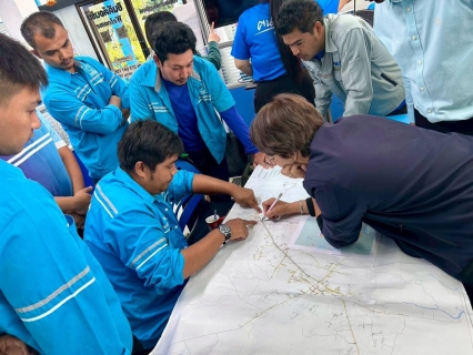 ไฟล์แนบ การประปาส่วนภูมิภาคสาขาอ่าวลึก ลงพื้นที่ออกสำรวจค้นหาท่อแตก  รั่ว ในพื้นที่ อ.อ่าวลึก จ.กระบี่