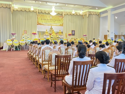 ไฟล์แนบ กปภ.สาขากุยบุรี ร่วมพิธีใส่บาตร และถวายพวงมาลา เนื่องในวันคล้ายวันสวรรคตพระบาทสมเด็จพระบรมชนกาธิเบศร มหาภูมิพลอดุลยเดชมหาราช บรมนาถบพิตร
