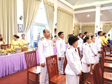 ไฟล์แนบ กปภ.สาขากุยบุรี ร่วมพิธีใส่บาตร และถวายพวงมาลา เนื่องในวันคล้ายวันสวรรคตพระบาทสมเด็จพระบรมชนกาธิเบศร มหาภูมิพลอดุลยเดชมหาราช บรมนาถบพิตร