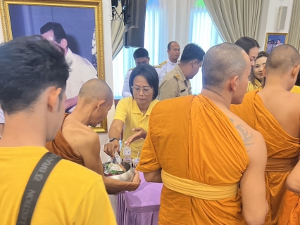 ไฟล์แนบ กปภ.สาขากุยบุรี ร่วมพิธีใส่บาตร และถวายพวงมาลา เนื่องในวันคล้ายวันสวรรคตพระบาทสมเด็จพระบรมชนกาธิเบศร มหาภูมิพลอดุลยเดชมหาราช บรมนาถบพิตร