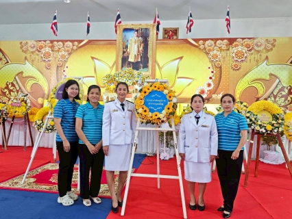 ไฟล์แนบ กปภ.สาขากาญจนดิษฐ์ ร่วมพิธีใส่บาตร และถวายพวงมาลา เนื่องในวันนวมินทรมหาราช วันคล้ายวันสวรรคต พระบาทสมเด็จพระบรมชนกาธิเบศร มหาภูมิพลอดุลยเดชมหาราช บรมนาถบพิตร 