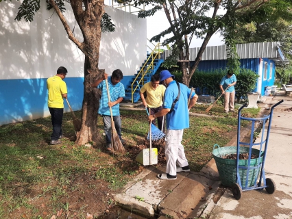 ไฟล์แนบ กปภ.สาขาสมุทรสาคร (พ) จัดกิจกรรมเคารพธงชาติ สวดมนต์ และทำความสะอาดพื้นที่สำนักงาน