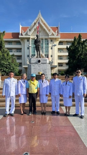 ไฟล์แนบ กปภ.สาขาขอนแก่น (พ)  ร่วมพิธีเจริญพระพุทธมนต์ พิธีวางพวงมาลา และตักบาตรถวายเป็นพระราชกุศล เนื่องในวันนวมินทรมหาราช 13 ตุลาคม 2568 