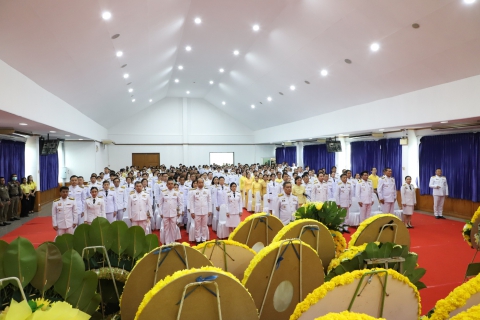 ไฟล์แนบ การประปาส่วนภูมิภาคสาขาคลองหลวง ร่วมพิธีทำบุญตักบาตรถวายพระราชกุศล และพิธีวางพวงมาลา เนื่องในวันนวมินทรมหาราช 13 ตุลาคม 2568