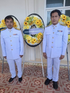 ไฟล์แนบ กปภ.สาขาพังงา เข้าร่วมพิธีทำบุญตักบาตรและพิธีวางพวงมาลา ถวายเป็นพระราชกุศล เนื่องในวันนวมินทรมหาราช 13 ตุลาคม 2568