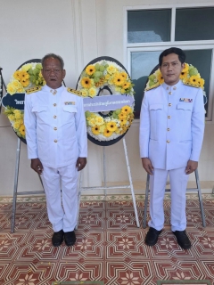 ไฟล์แนบ กปภ.สาขาพังงา เข้าร่วมพิธีทำบุญตักบาตรและพิธีวางพวงมาลา ถวายเป็นพระราชกุศล เนื่องในวันนวมินทรมหาราช 13 ตุลาคม 2568