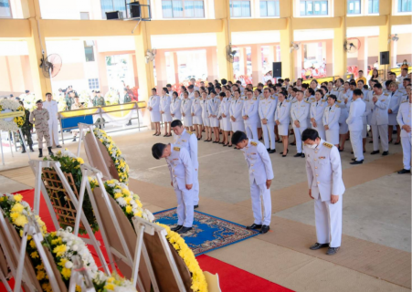 ไฟล์แนบ การประปาส่วนภูมิภาคสาขาเวียงสระ เข้าร่วมพิธีวางพวงมาลาถวายพระราชกุศล เนื่องในวันนวมินทรมหาราช ๑๓ ต.ค.๒๕๖๘