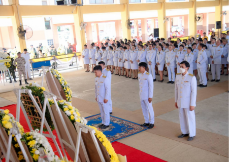 ไฟล์แนบ การประปาส่วนภูมิภาคสาขาเวียงสระ เข้าร่วมพิธีวางพวงมาลาถวายพระราชกุศล เนื่องในวันนวมินทรมหาราช ๑๓ ต.ค.๒๕๖๘