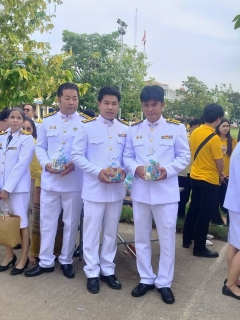 ไฟล์แนบ กปภ.สาขาศรีสำโรง ร่วมพิธีบำเพ็ญกุศลและวางพวงมาลา เนื่องในวันคล้ายวันสวรรคต พระบาทสมเด็จพระบรมชนกาธิเบศร มหาภูมิพลอดุลยเดชมหาราช บรมนาถบพิตร 13 ตุลาคม 2568