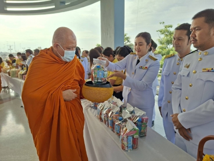 ไฟล์แนบ การประปาส่วนภูมิภาคสาขาบ้านโป่ง ร่วมพิธีทำบุญตักบาตรถวายพระราชกุศล และพิธีวางพวงมาลา เนื่องในวันนวมินทรมหาราช 13 ตุลาคม 2568