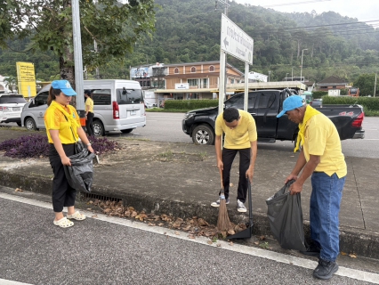 ไฟล์แนบ กปภ.สาขาระนอง ร่วมกิจกรรมจิตอาสาพัฒนา "เราทำความ ดี ด้วยหัวใจ" เนื่องในวันคล้ายวันสวรรคต พระบาทสมเด็จพระบรมชนกาธิเบศรมหาภูมิพลอดุลยเดชมหาราช บรมนาถบพิตร วันนวมินทรมหาราช