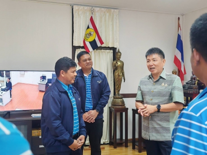 ไฟล์แนบ ผู้จัดการการประปาส่วนภูมิภาคสาขาหลังสวน เข้าพบผู้ว่าราชการจังหวัดชุมพร เพื่อรายงานตัวเนื่องในโอกาสที่ย้ายมาดำรงตำแหน่งใหม่